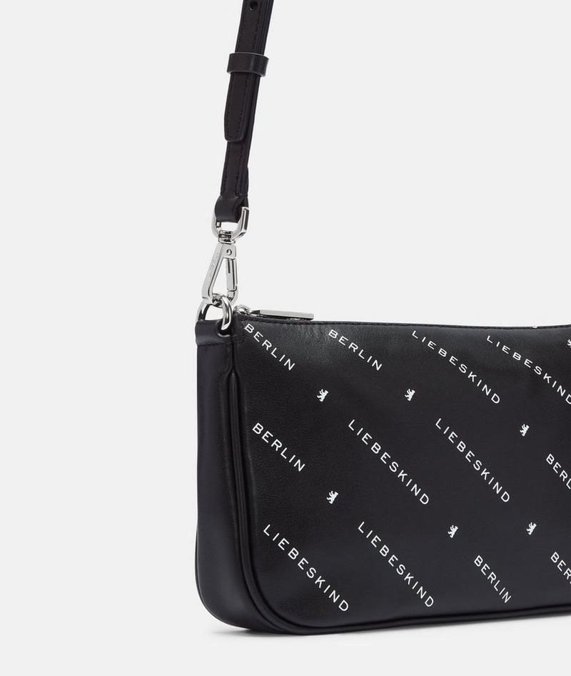 Liebeskind Monogram Crossbody S - Schwarz