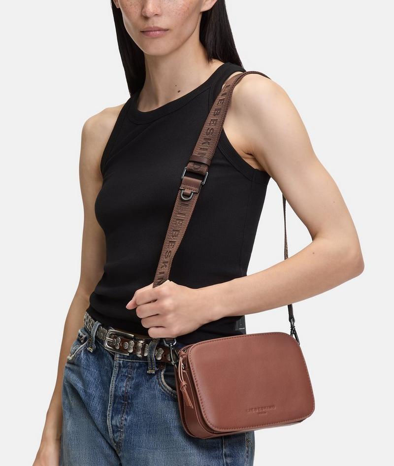 Liebeskind Schultergurt Mit Logo - Zimt