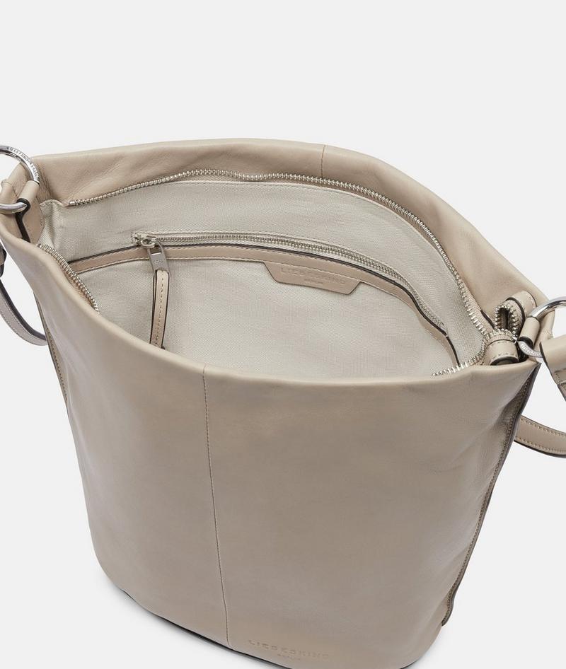 Liebeskind Hera Hobo-bag L - Beige
