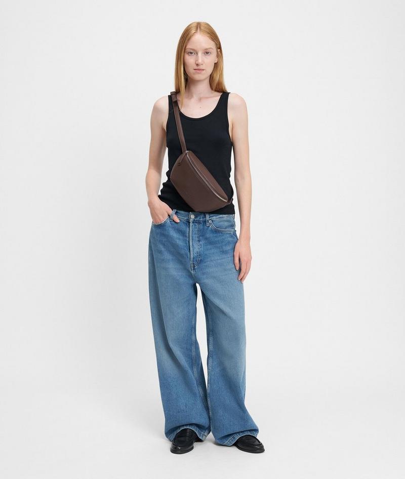 Liebeskind Tavia Belt-bag S - Dunkelbraun