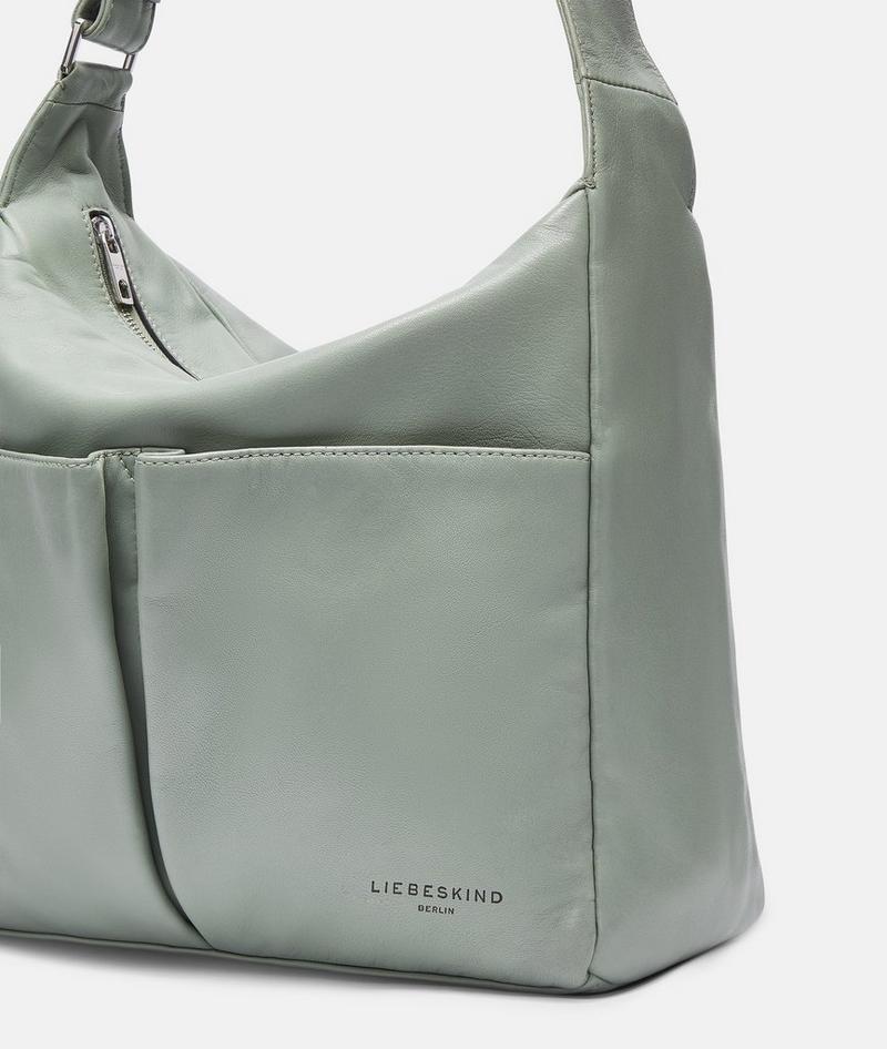 Liebeskind Hera Hobo M - Dunkles Salbeigrün