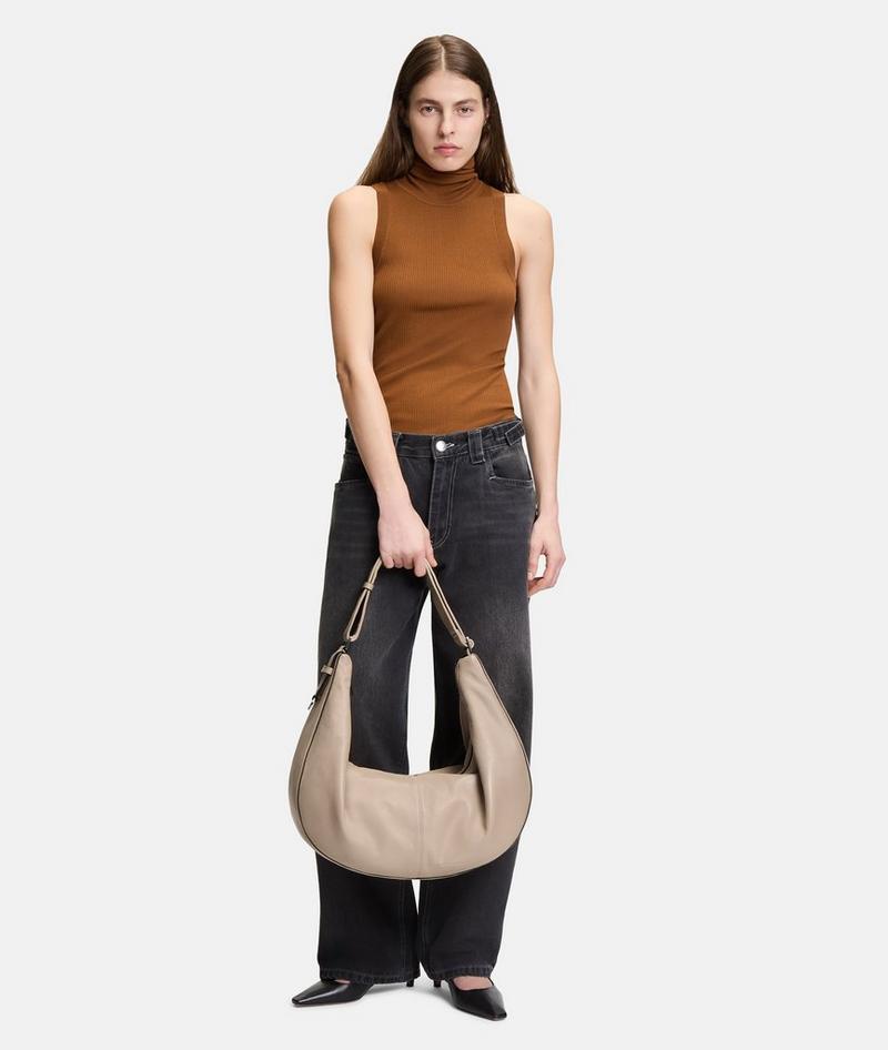 Liebeskind Moon Hobo L - Sandfarben