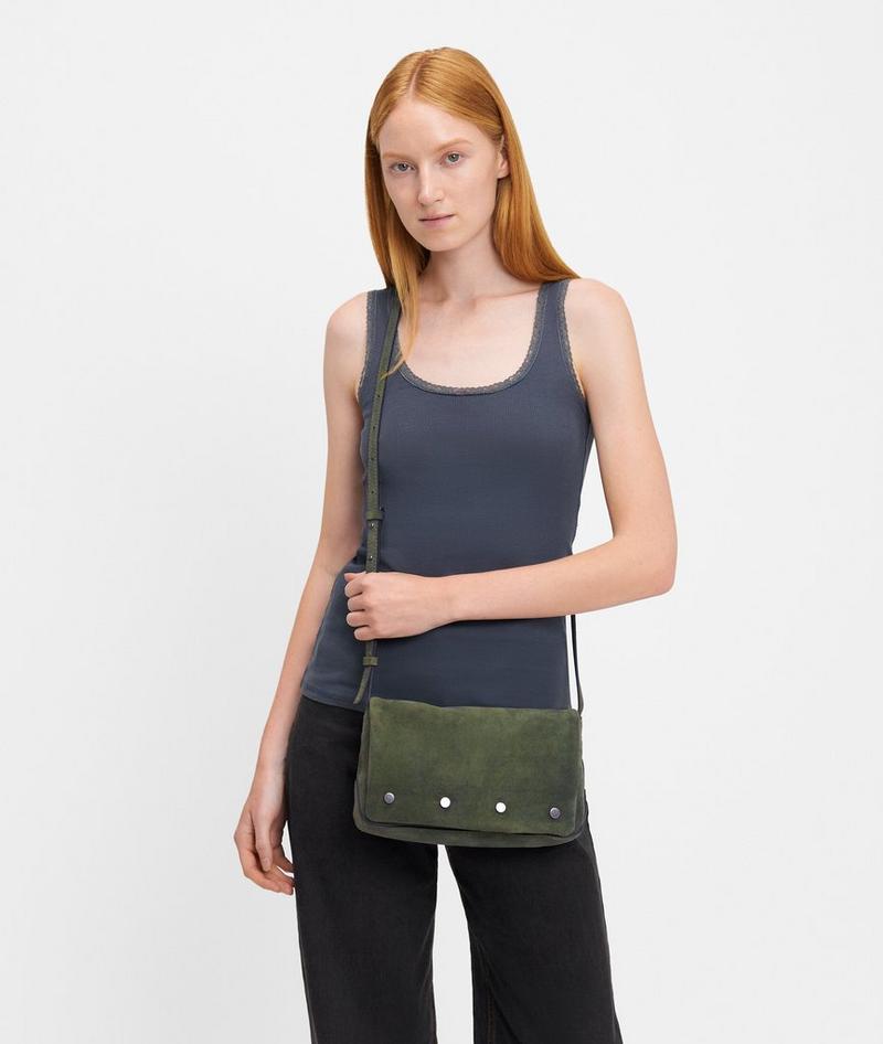 Liebeskind Rive Crossbody S - Olivgrün