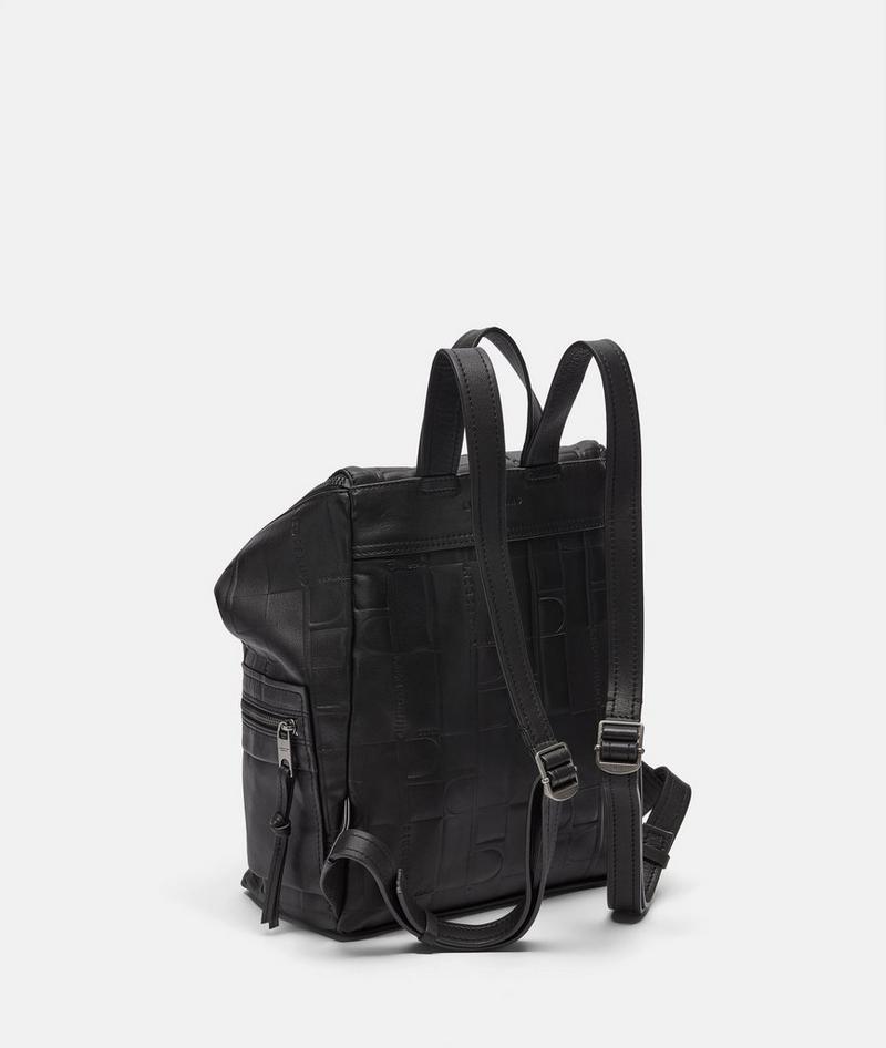 Liebeskind Monogram Hera Backpack M - Schwarz