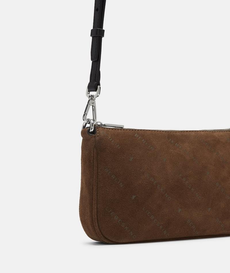 Liebeskind Monogram Crossbody S - Cognac