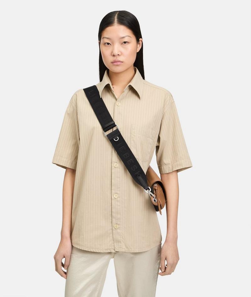 Liebeskind Schultergurt Mit Logo - Schwarz