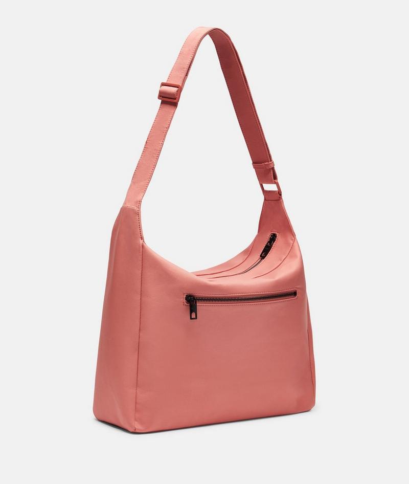 Liebeskind Nylon Hera Hobo M - Koralle