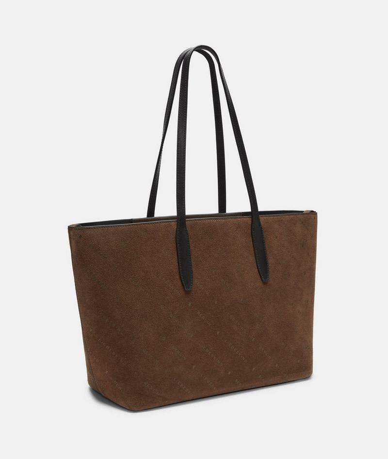 Liebeskind Monogram Shopper M - Cognac