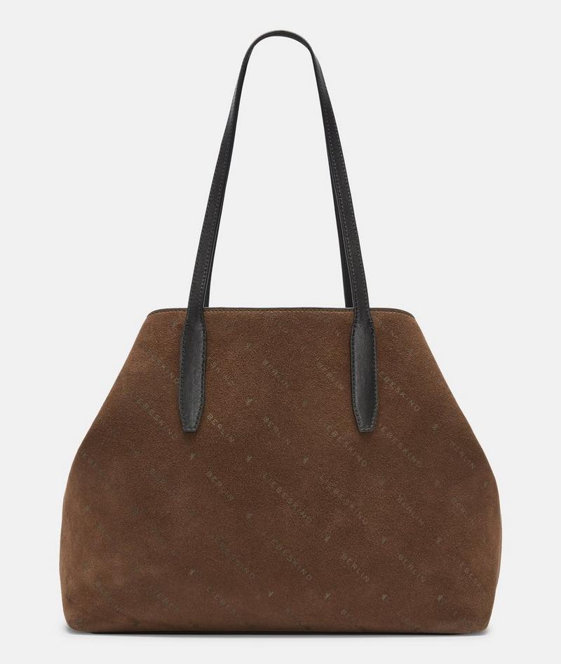 Liebeskind Monogram Shopper M - Cognac