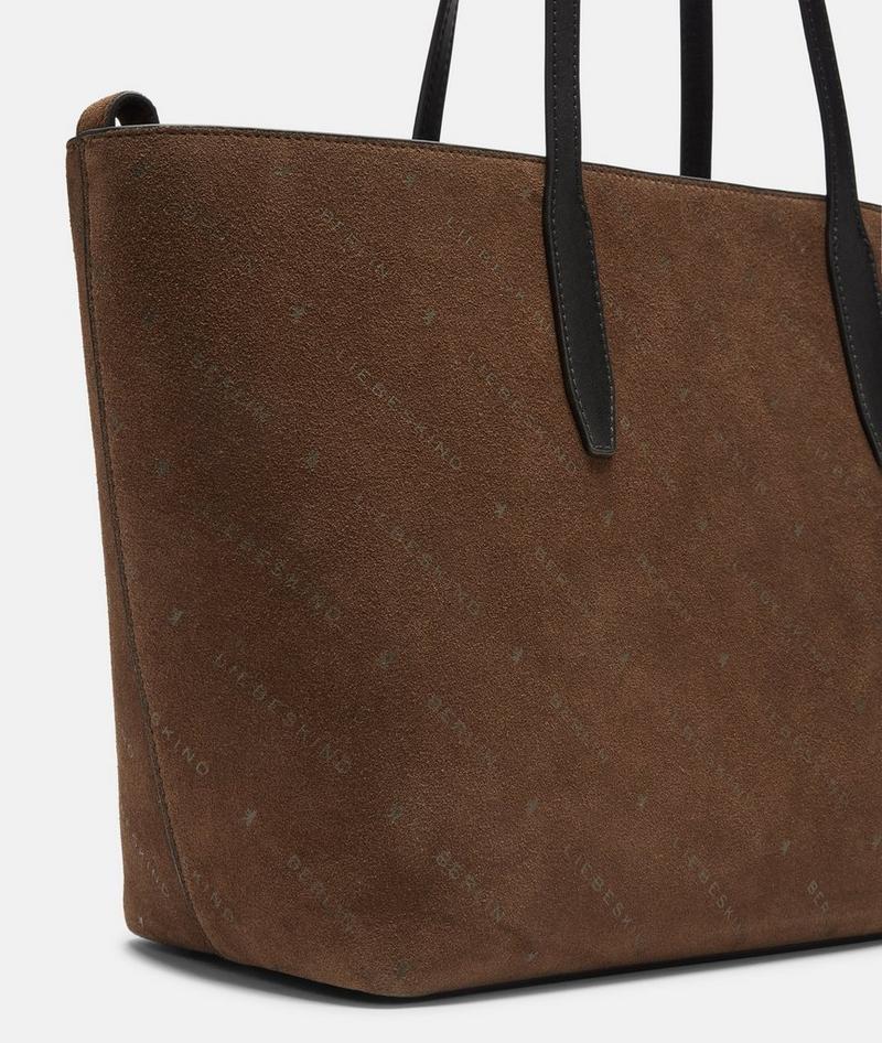 Liebeskind Monogram Shopper M - Cognac