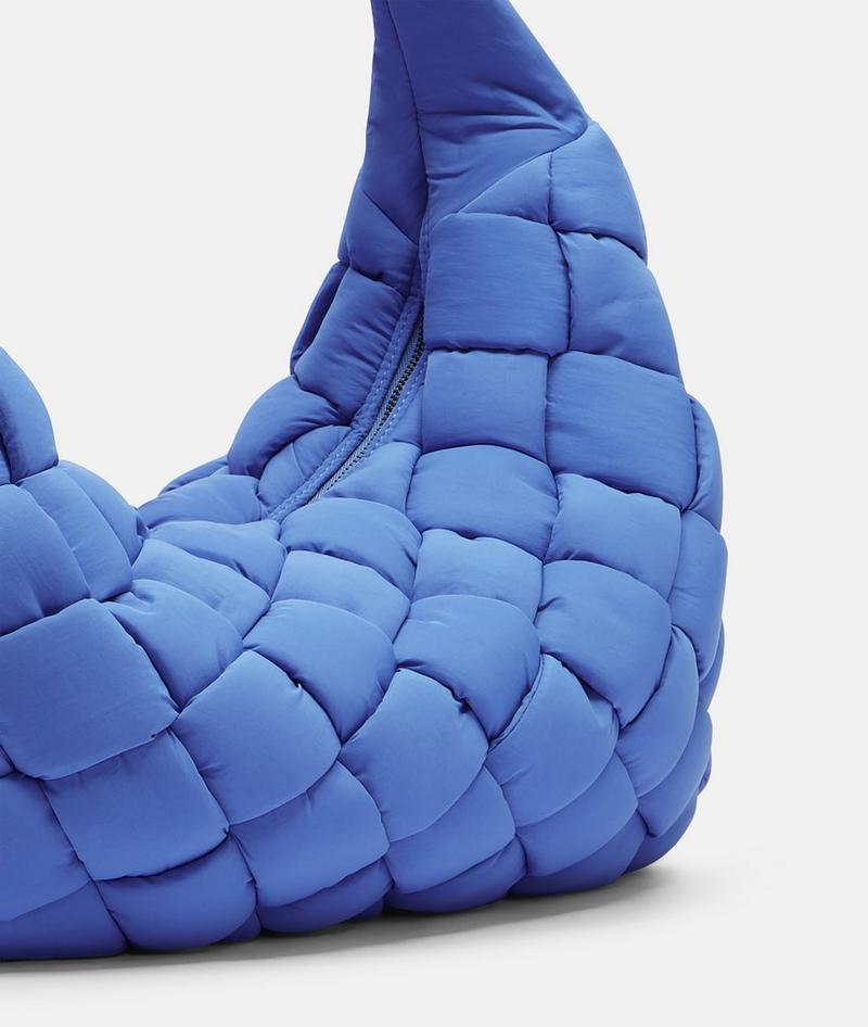 Liebeskind Nylon Bo Hobo L - Royalblau