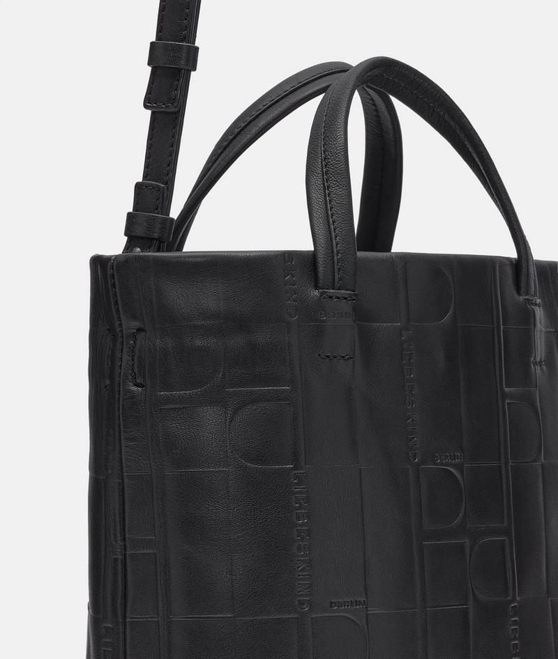 Liebeskind Monogram Hera Tote M - Schwarz