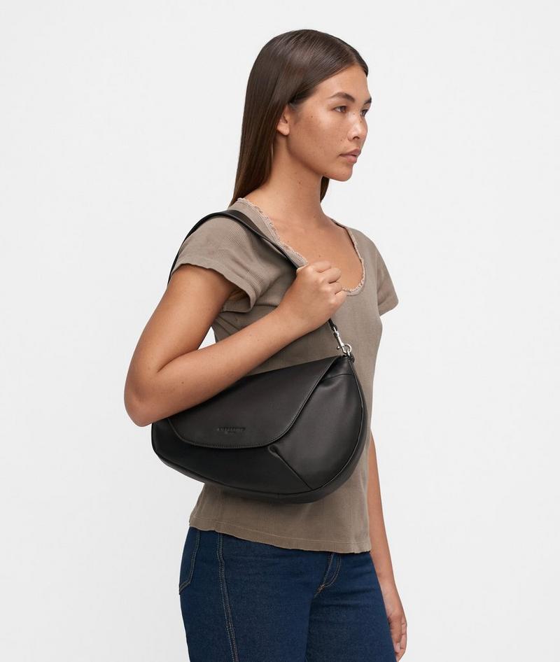 Liebeskind Oval Shoulder Bag M - Schwarz