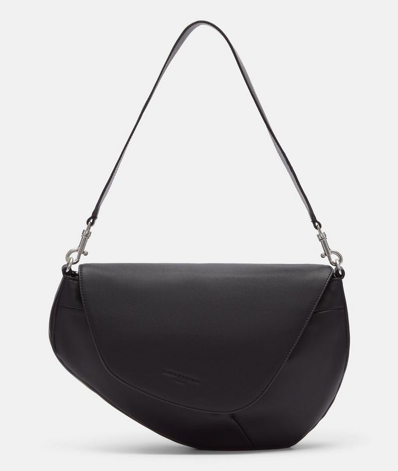 Liebeskind Oval Shoulder Bag M - Schwarz