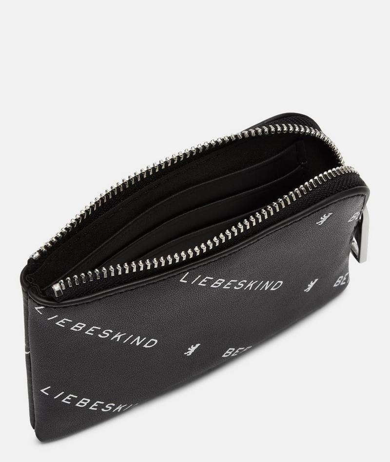 Liebeskind Monogram Lena Geldbörse Xs - Schwarz