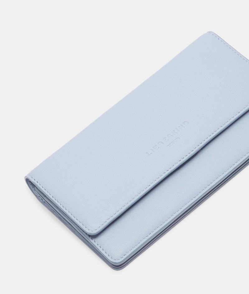 Liebeskind Slam Geldbörse L - Hellblau