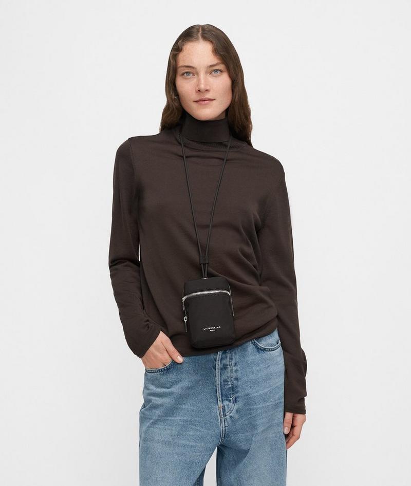 Liebeskind Nylon Mobile Pouch - Schwarz