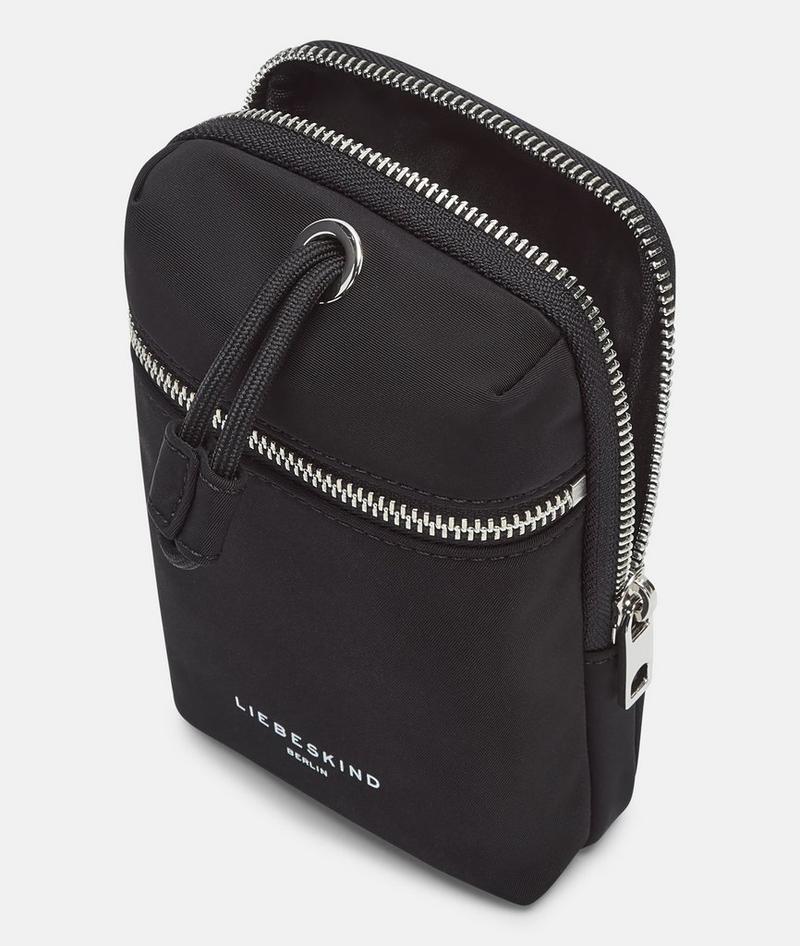 Liebeskind Nylon Mobile Pouch - Schwarz