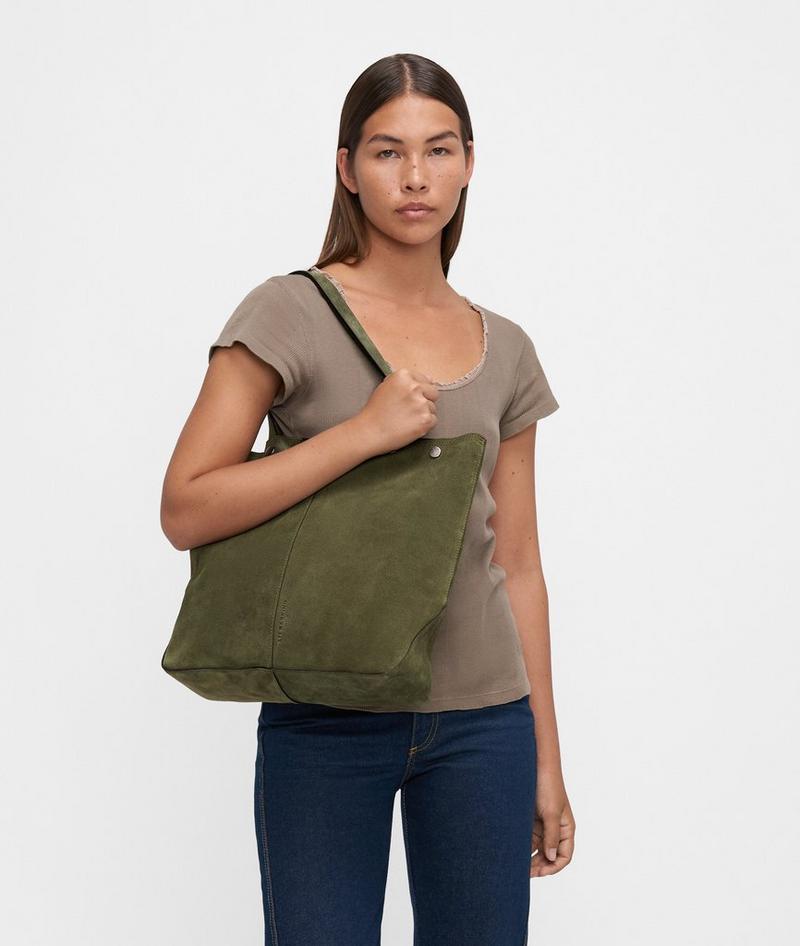 Liebeskind Rive Tote L - Olivgrün