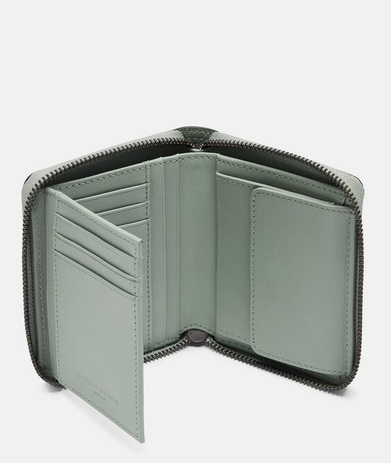 Liebeskind Conny Geldbörse M - Dunkles Salbeigrün