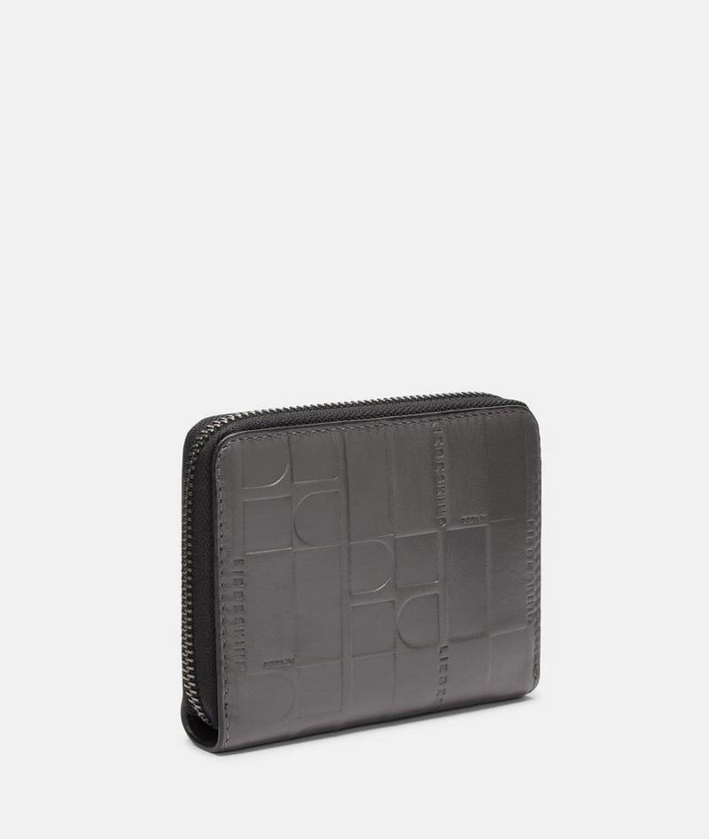 Liebeskind Monogram Conny Geldbörse M - Grau