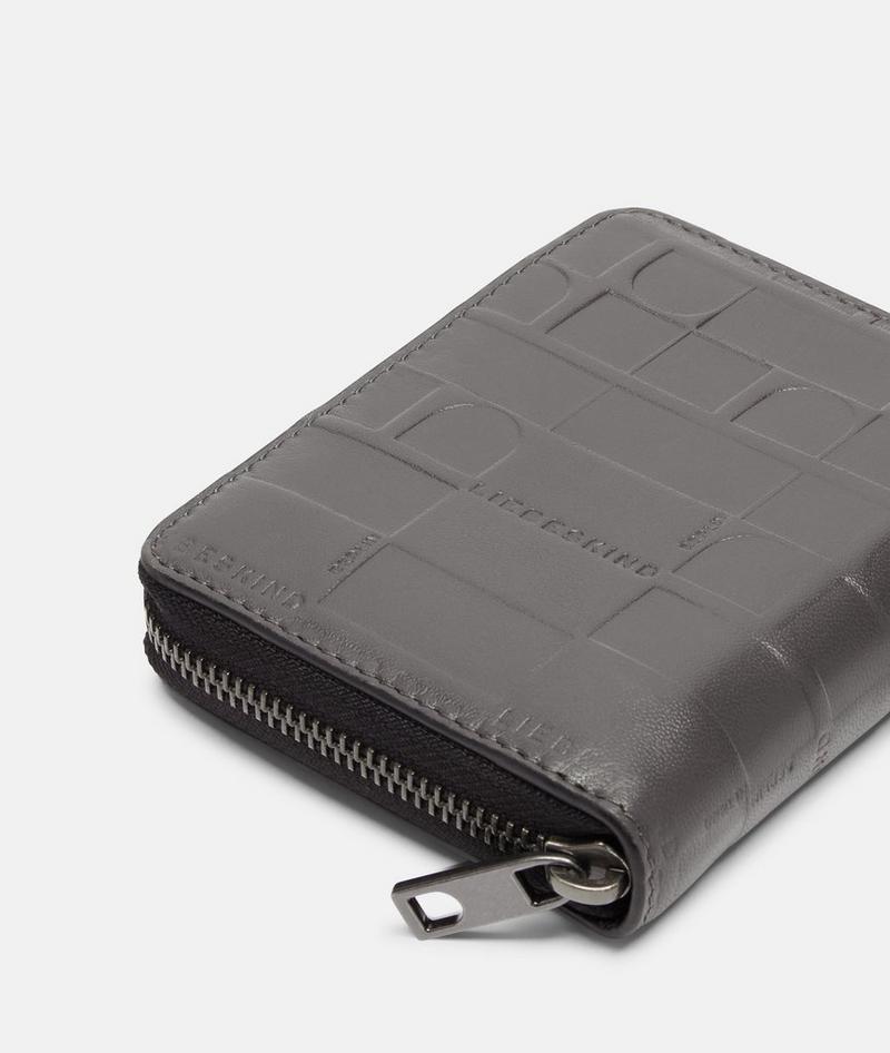 Liebeskind Monogram Conny Geldbörse M - Grau