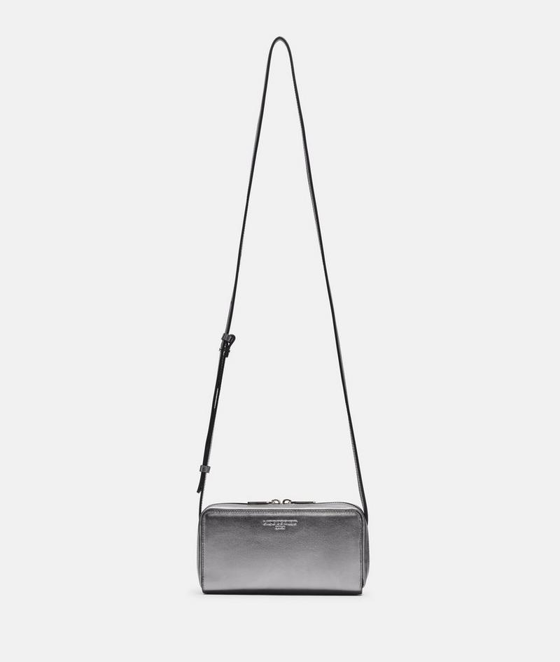 Liebeskind Metallic Crossbody Xs - Silber