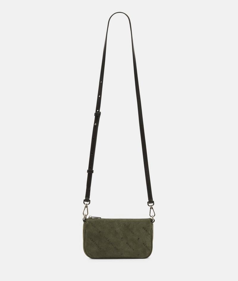 Liebeskind Monogram Crossbody Xs - Olivgrün