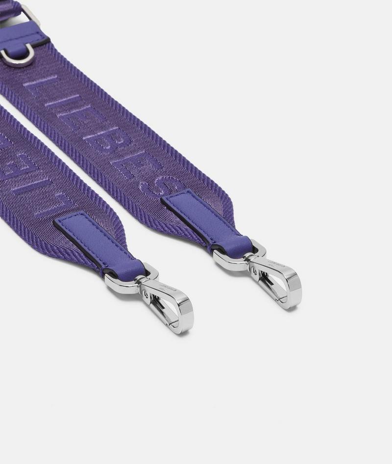 Liebeskind Schultergurt Mit Logo - Lila