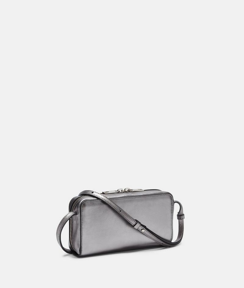 Liebeskind Metallic Crossbody Xs - Silber