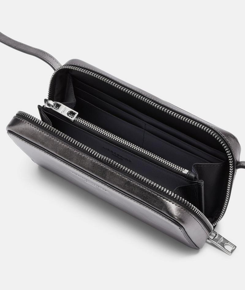 Liebeskind Metallic Crossbody Xs - Silber