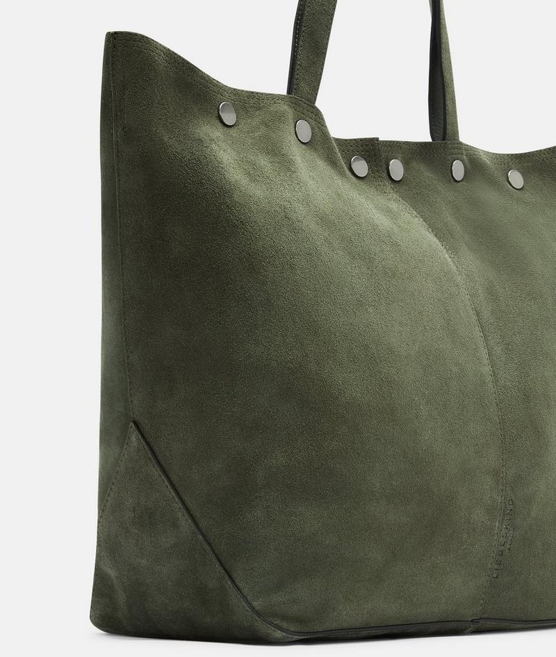 Liebeskind Rive Shopper L - Olivgrün