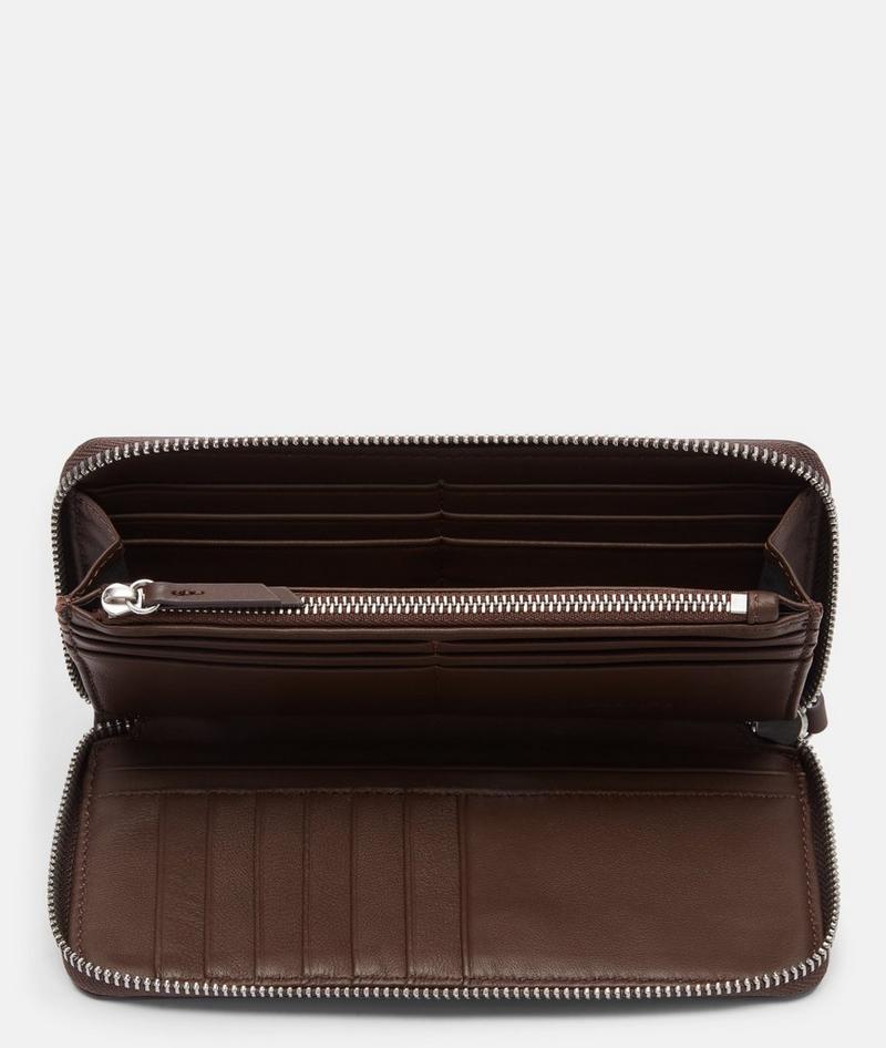 Liebeskind Juna Geldbörse L - Dunkelbraun