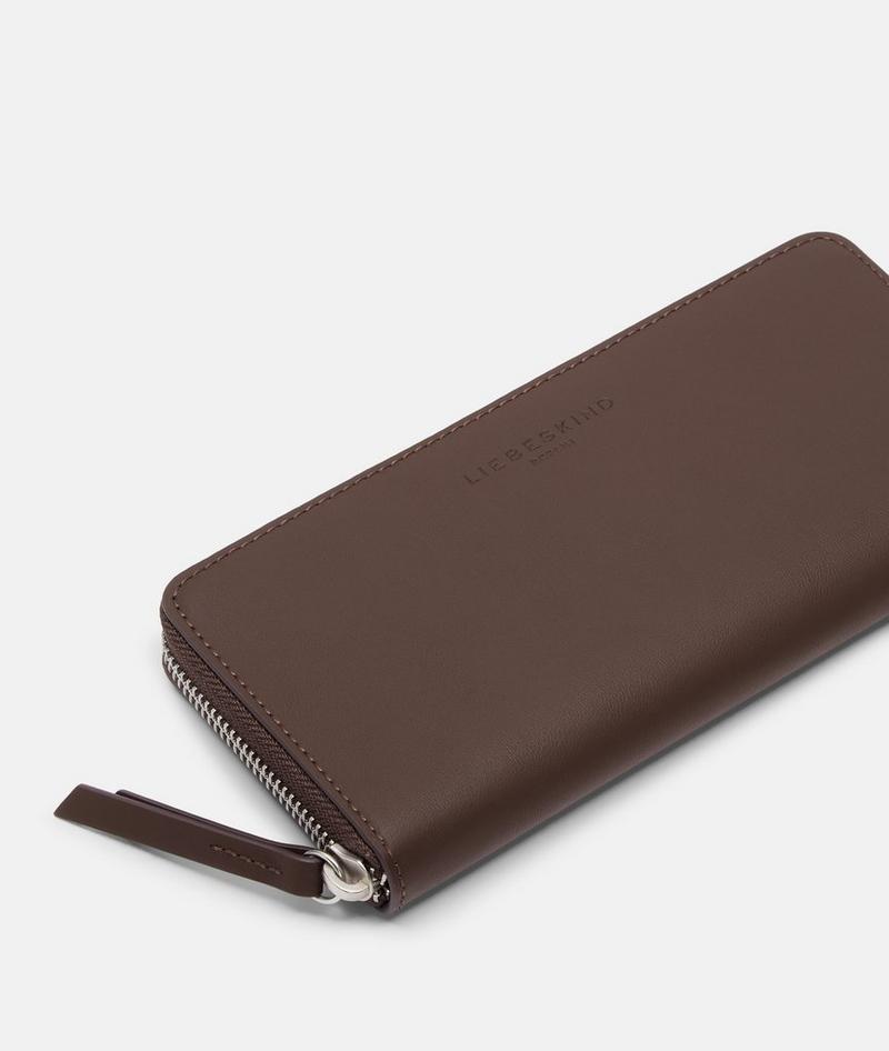 Liebeskind Juna Geldbörse L - Dunkelbraun