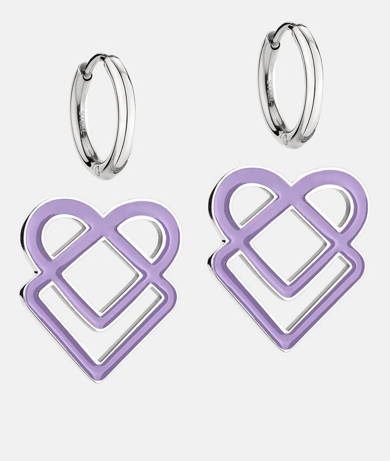 Liebeskind Ohrringe - Flieder