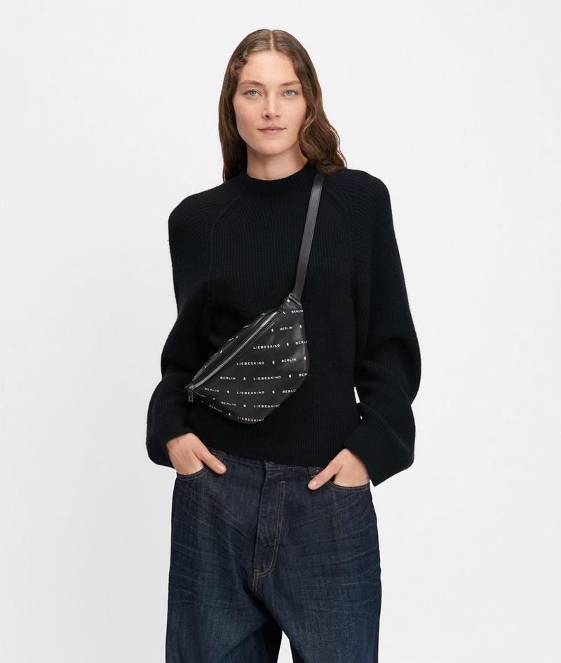 Liebeskind Monogram Belt-bag M - Schwarz