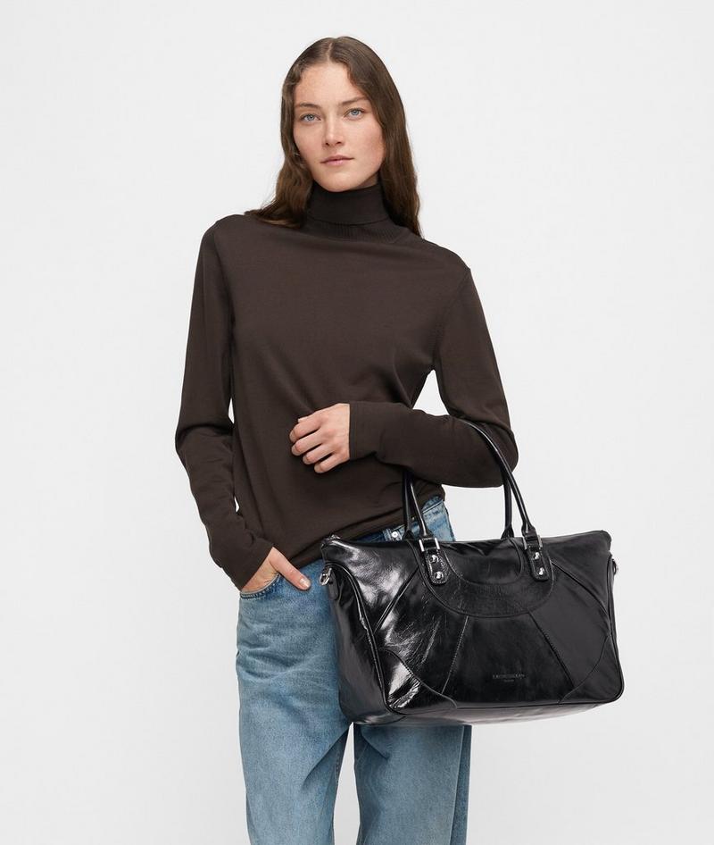 Liebeskind Archive Esther Satchel L - Schwarz