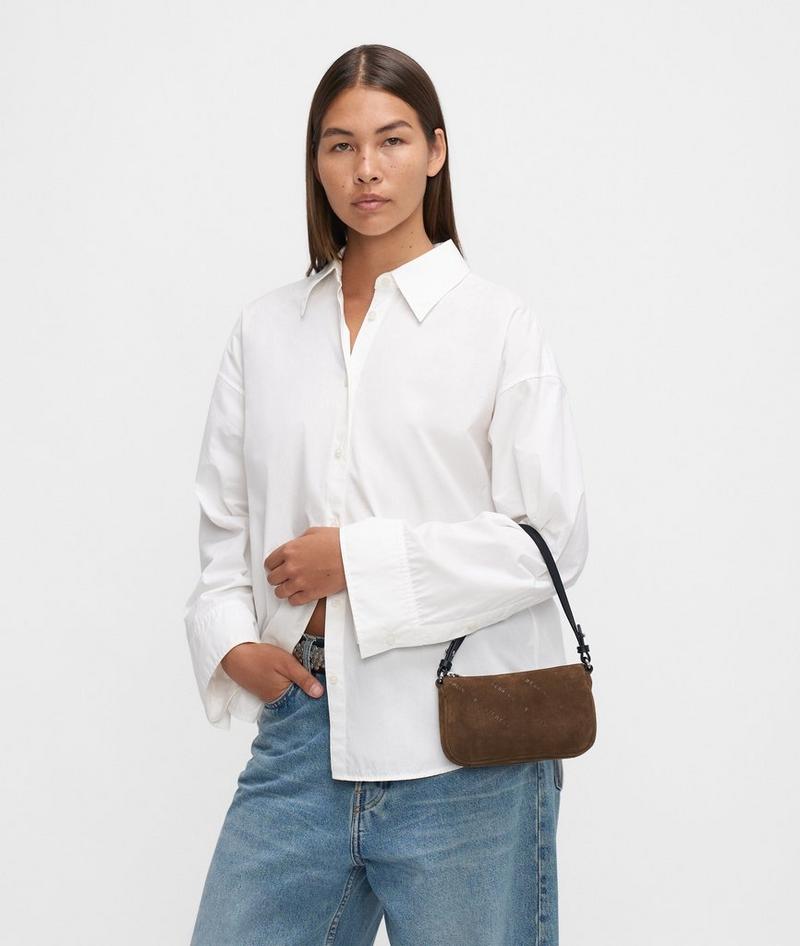 Liebeskind Monogram Crossbody Xs - Cognac