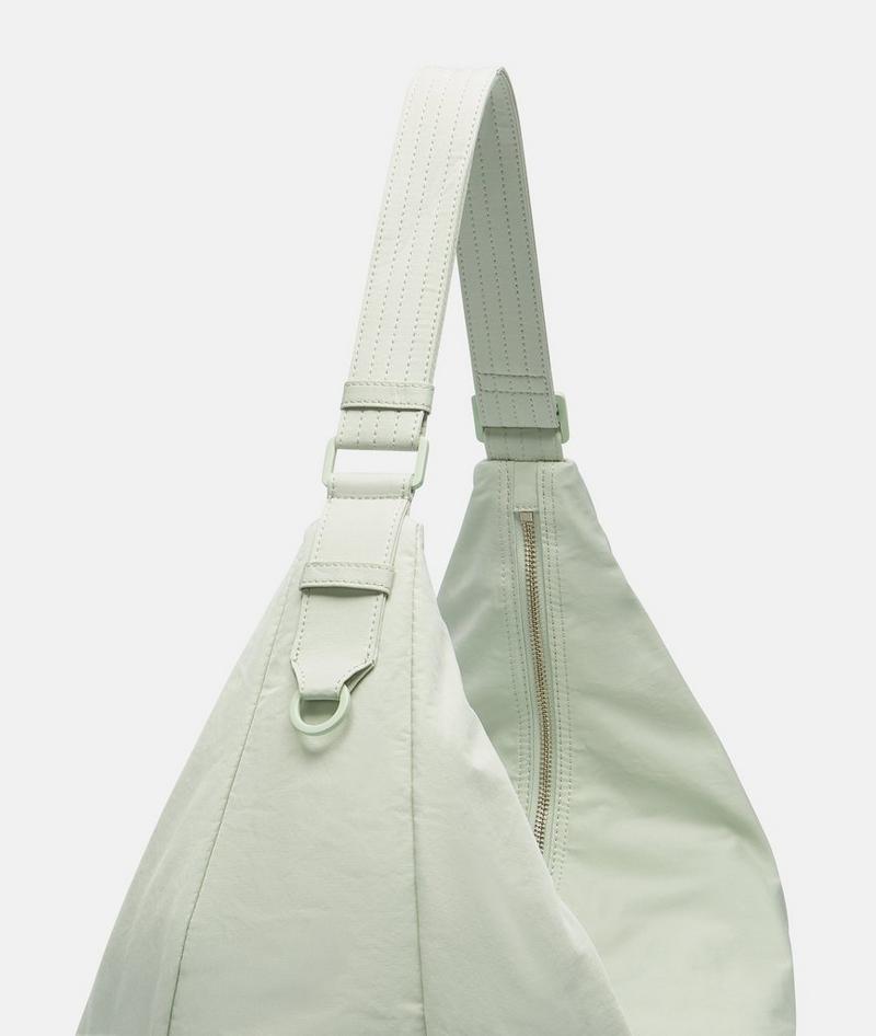 Liebeskind Nylon Moon Hobo L - Salbeigrün