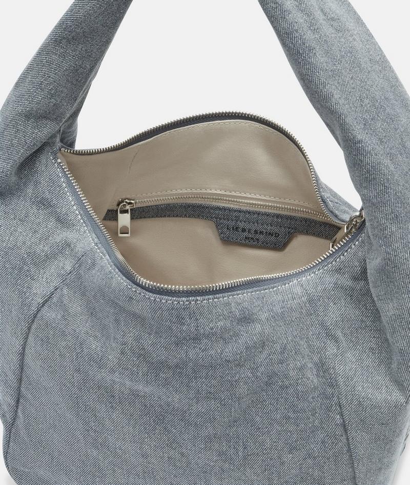 Liebeskind Farrah Hobo M - Blassblau