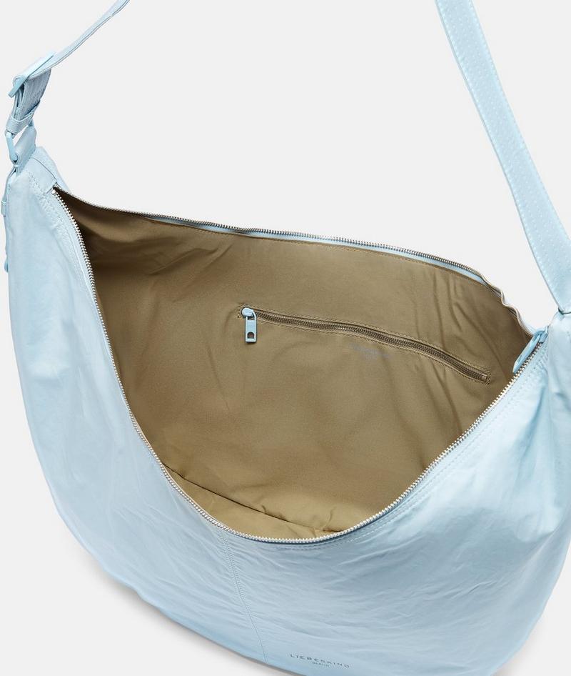 Liebeskind Nylon Moon Hobo L - Hellblau