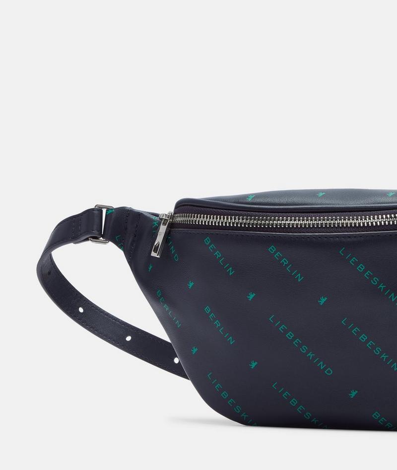 Liebeskind Monogram Belt-bag M - Navy