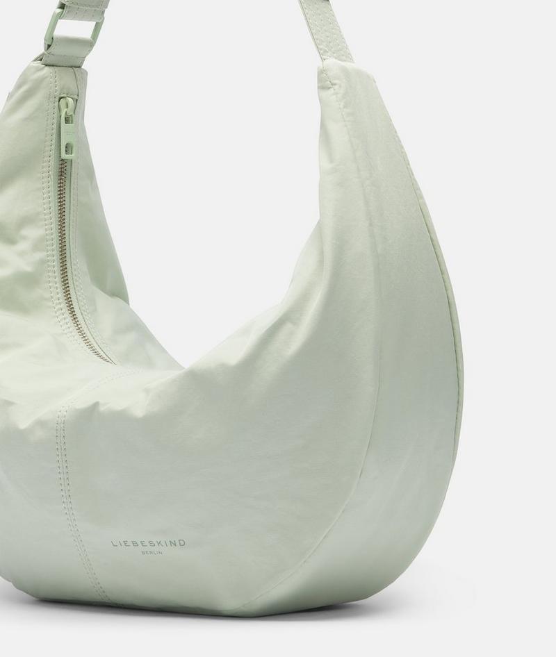 Liebeskind Nylon Moon Hobo M - Salbeigrün