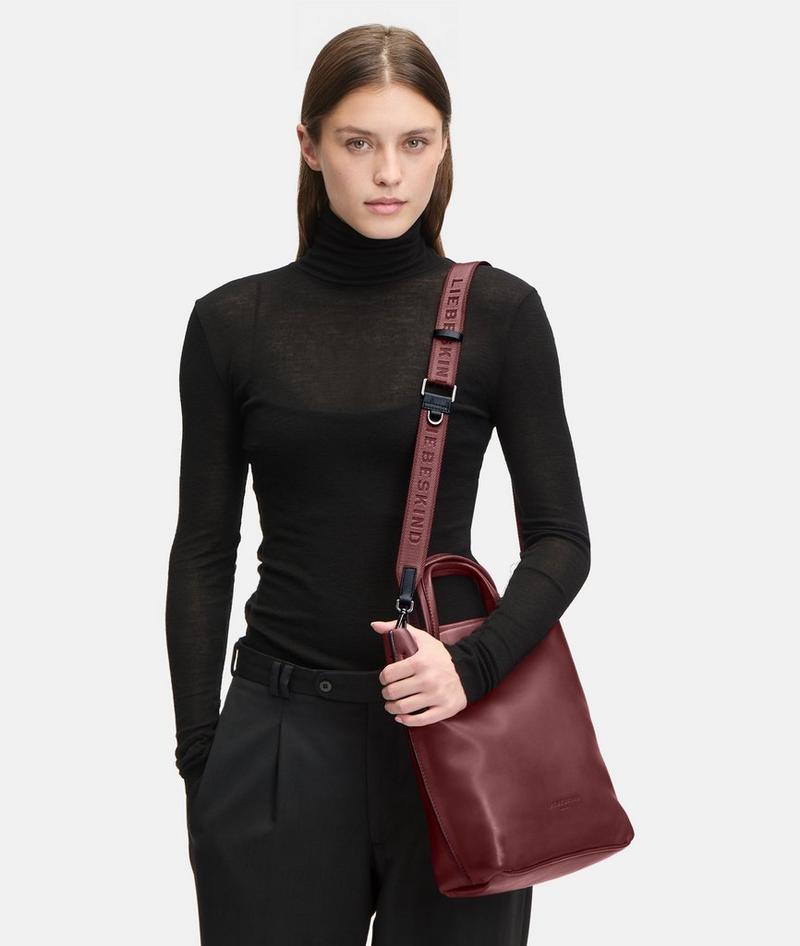 Liebeskind Schultergurt Mit Logo - Bordeaux