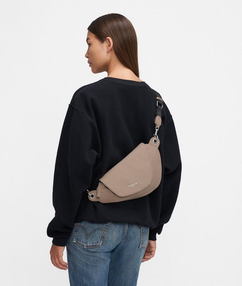 Liebeskind Oval Belt-bag S - Cognac