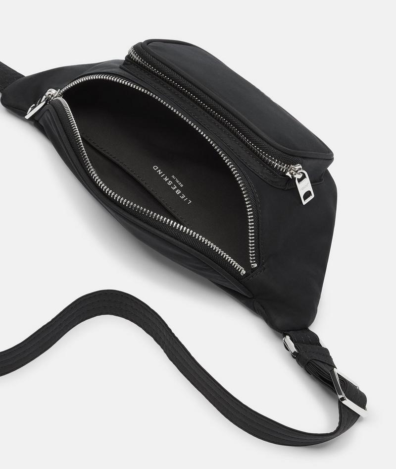 Liebeskind Nylon Lila Belt-bag M - Schwarz