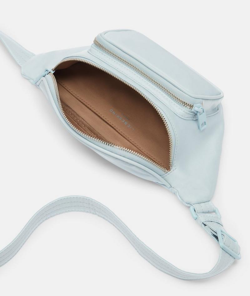 Liebeskind Nylon Lila Belt-bag M - Hellblau
