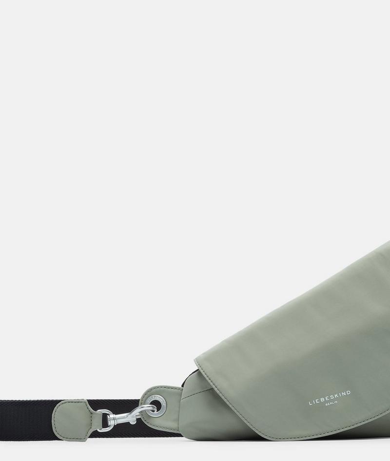 Liebeskind Oval Belt-bag S - Helles Olivgrün